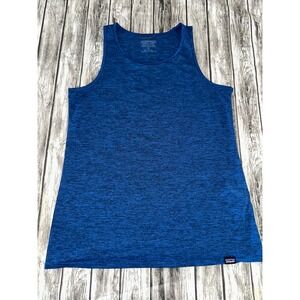 Patagonia Women's Small Capilene Navy Blue Cool Daily Tank Top Pullover